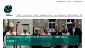 What Kirche-im-bistum-aachen.de website looked like in 2018 (5 years ago)