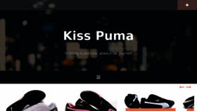 What Kisspuma.com website looked like in 2018 (5 years ago)