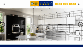 What Kitchensdirect.co.uk website looked like in 2018 (5 years ago)