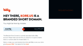 What Kore.us website looked like in 2018 (5 years ago)