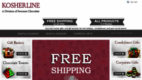 What Kosherline.com website looked like in 2018 (5 years ago)
