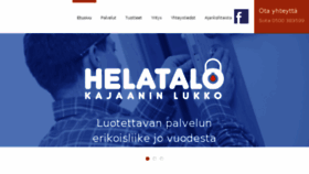 What Kajaaninlukko.fi website looked like in 2018 (5 years ago)