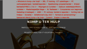 What Komp-u-ter-hulp.nl website looked like in 2018 (5 years ago)