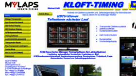 What Kloft-display.de website looked like in 2018 (5 years ago)