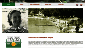 What Kampmira.com website looked like in 2018 (5 years ago)