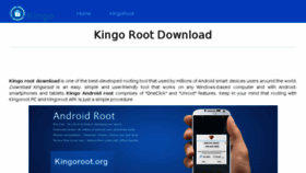 What Kingoroot.org website looked like in 2018 (5 years ago)