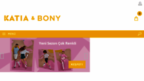 What Katiaandbony.com website looked like in 2018 (5 years ago)