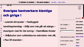 What Kokthansogreta.nu website looked like in 2018 (5 years ago)
