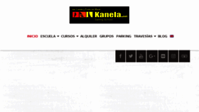 What Kanela.net website looked like in 2018 (6 years ago)