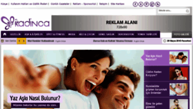 What Kadinca.net website looked like in 2018 (5 years ago)