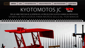 What Kyotomotos.com website looked like in 2018 (5 years ago)