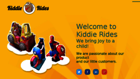 What Kiddierides.co.za website looked like in 2018 (5 years ago)