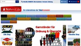 What Kurzwaren-naehkasten.de website looked like in 2018 (5 years ago)