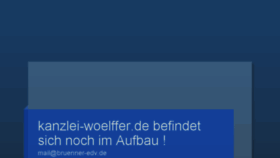 What Kanzlei-woelffer.de website looked like in 2018 (5 years ago)
