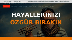 What Kizilaywebtasarim.com website looked like in 2018 (5 years ago)