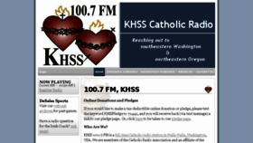 What Khssradio.com website looked like in 2018 (5 years ago)