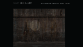What Kochgallery.com website looked like in 2018 (5 years ago)