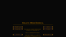 What Keld.dk website looked like in 2018 (5 years ago)
