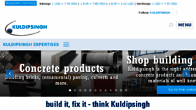 What Kuldipsingh.net website looked like in 2018 (5 years ago)