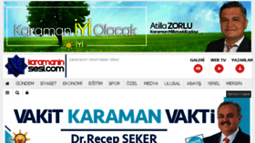 What Karamaninsesi.com website looked like in 2018 (5 years ago)
