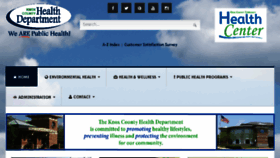 What Knoxhealth.com website looked like in 2018 (5 years ago)