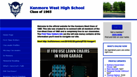 What Kenmorewest65.com website looked like in 2018 (5 years ago)