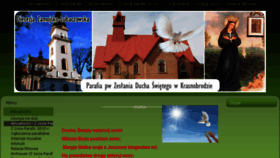 What Krasnobrod-uducha.pl website looked like in 2018 (5 years ago)