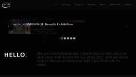 What Kmbeautypro.com website looked like in 2018 (5 years ago)