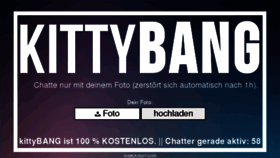 What Kittybang.us website looked like in 2018 (5 years ago)