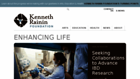 What Krfoundation.org website looked like in 2018 (5 years ago)