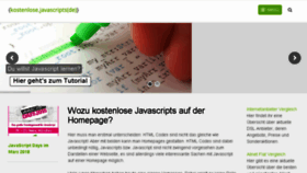 What Kostenlose-javascripts.de website looked like in 2018 (5 years ago)