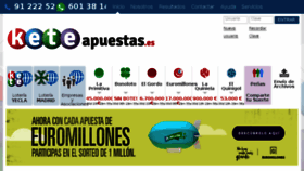 What Keteapuestas.es website looked like in 2018 (5 years ago)