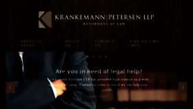 What Krankemann.com website looked like in 2018 (5 years ago)