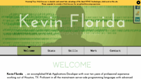 What Kevinflorida.com website looked like in 2018 (5 years ago)