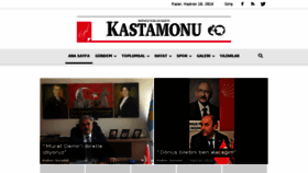 What Kastamonugazetesi.com.tr website looked like in 2018 (5 years ago)