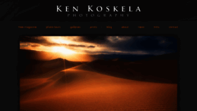What Kenkoskela.com website looked like in 2018 (5 years ago)