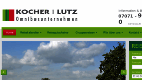 What Kocherlutz.de website looked like in 2018 (5 years ago)