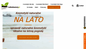 What Kufereknatury.pl website looked like in 2018 (5 years ago)