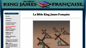 What Kingjamesfrancaise.net website looked like in 2018 (5 years ago)