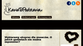What Kawatopodstawa.pl website looked like in 2018 (5 years ago)