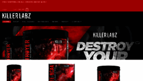What Killerlabz.com website looked like in 2018 (5 years ago)