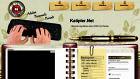 What Katipler.net website looked like in 2018 (5 years ago)