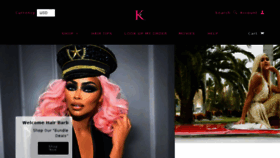 What Kendrasboutique.com website looked like in 2018 (5 years ago)