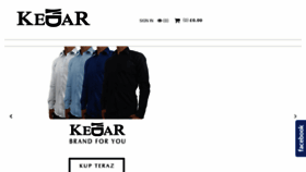 What Kedarfashion.co.uk website looked like in 2018 (5 years ago)