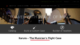 What Karuracase.com website looked like in 2018 (5 years ago)