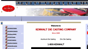 What Kenwalt.com website looked like in 2018 (5 years ago)