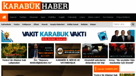 What Karabukhaber.com.tr website looked like in 2018 (5 years ago)