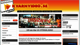 What Kvarnvideo.se website looked like in 2018 (5 years ago)