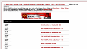 What Kentutneraka.org website looked like in 2018 (5 years ago)