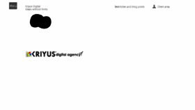 What Kriyus.com website looked like in 2018 (5 years ago)